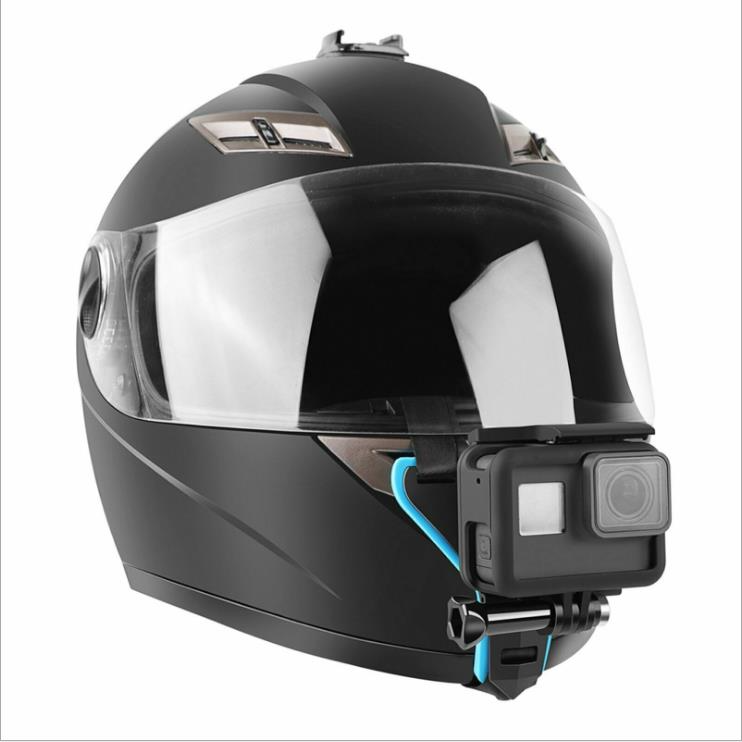 INSTA360ONE X2/R 相機摩托車頭盔下巴固定保護支架GOPRO9配件-細節圖2