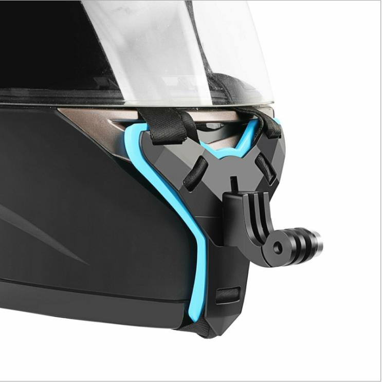 INSTA360ONE X2/R 相機摩托車頭盔下巴固定保護支架GOPRO9配件-細節圖4