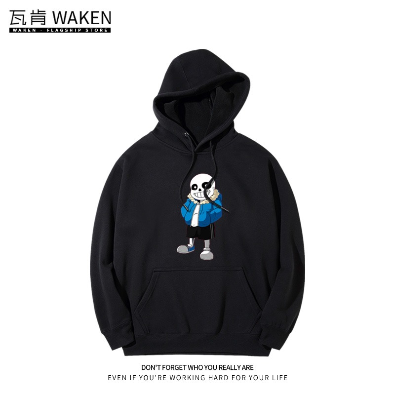 遊戲傳說之下undertale 周邊衣服sans審判眼秋冬男夾克外套上衣服-細節圖2