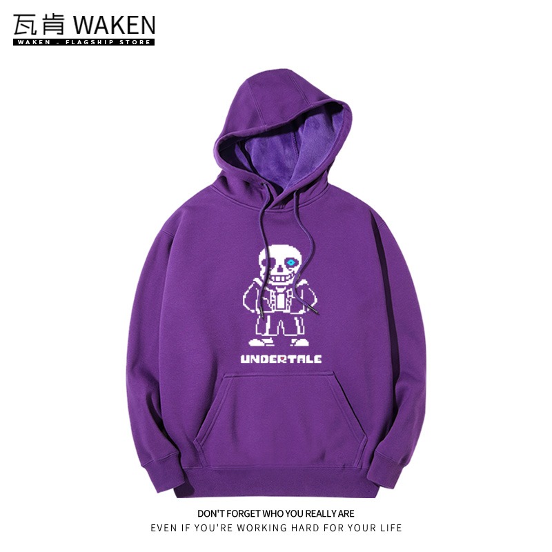 遊戲傳說之下undertale 周邊衣服sans審判眼秋冬男夾克外套上衣服-細節圖4