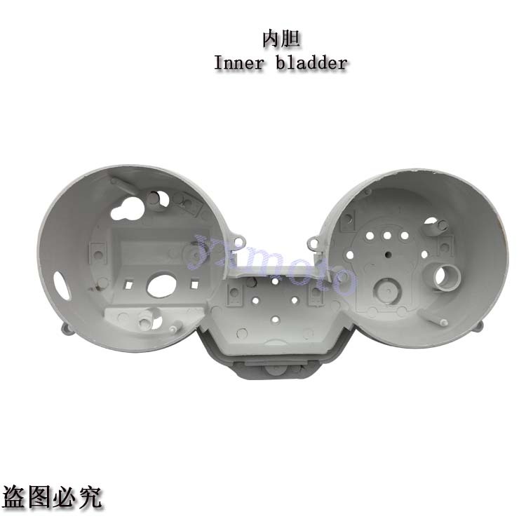 XJR400 93-94年 儀表 碼表 米表套殼 表面內膽三角殼下表碗上鍍圈-細節圖3