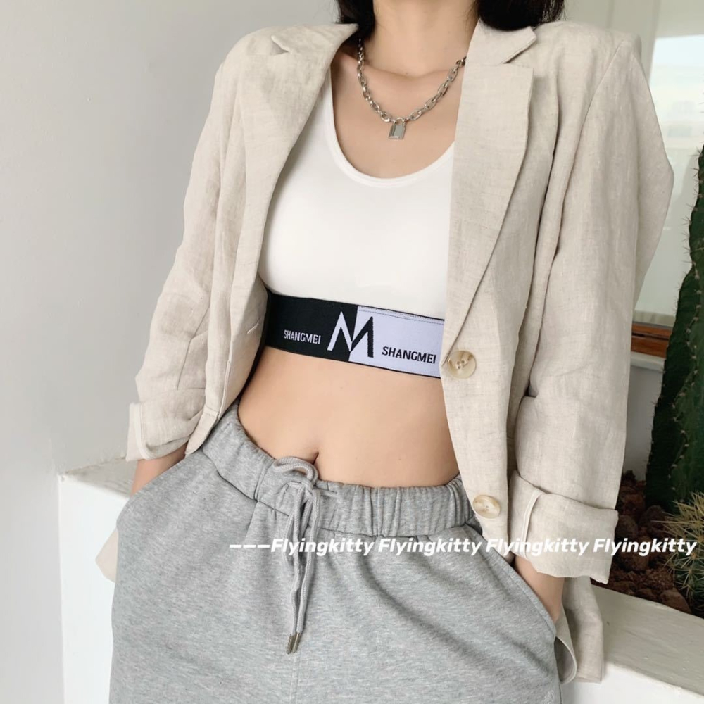 貓人運動內衣女防震防下垂聚攏速幹健身房跑步瑜伽背心式文胸bra-細節圖2
