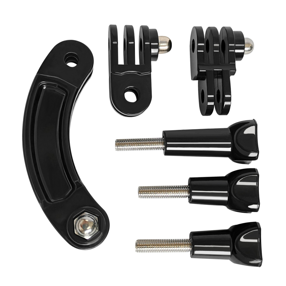 For GoPro9 hero8/7/6/5摩托車頭盔下巴固定支架大疆運動相機配件-細節圖3