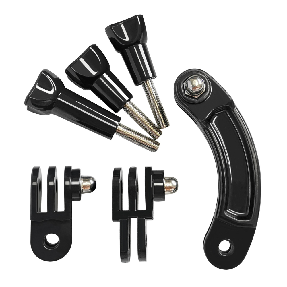 For GoPro9 hero8/7/6/5摩托車頭盔下巴固定支架大疆運動相機配件-細節圖4