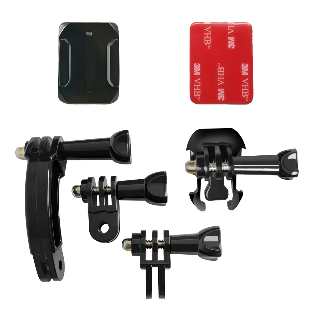 For GoPro9 hero8/7/6/5摩托車頭盔下巴固定支架大疆運動相機配件-細節圖5