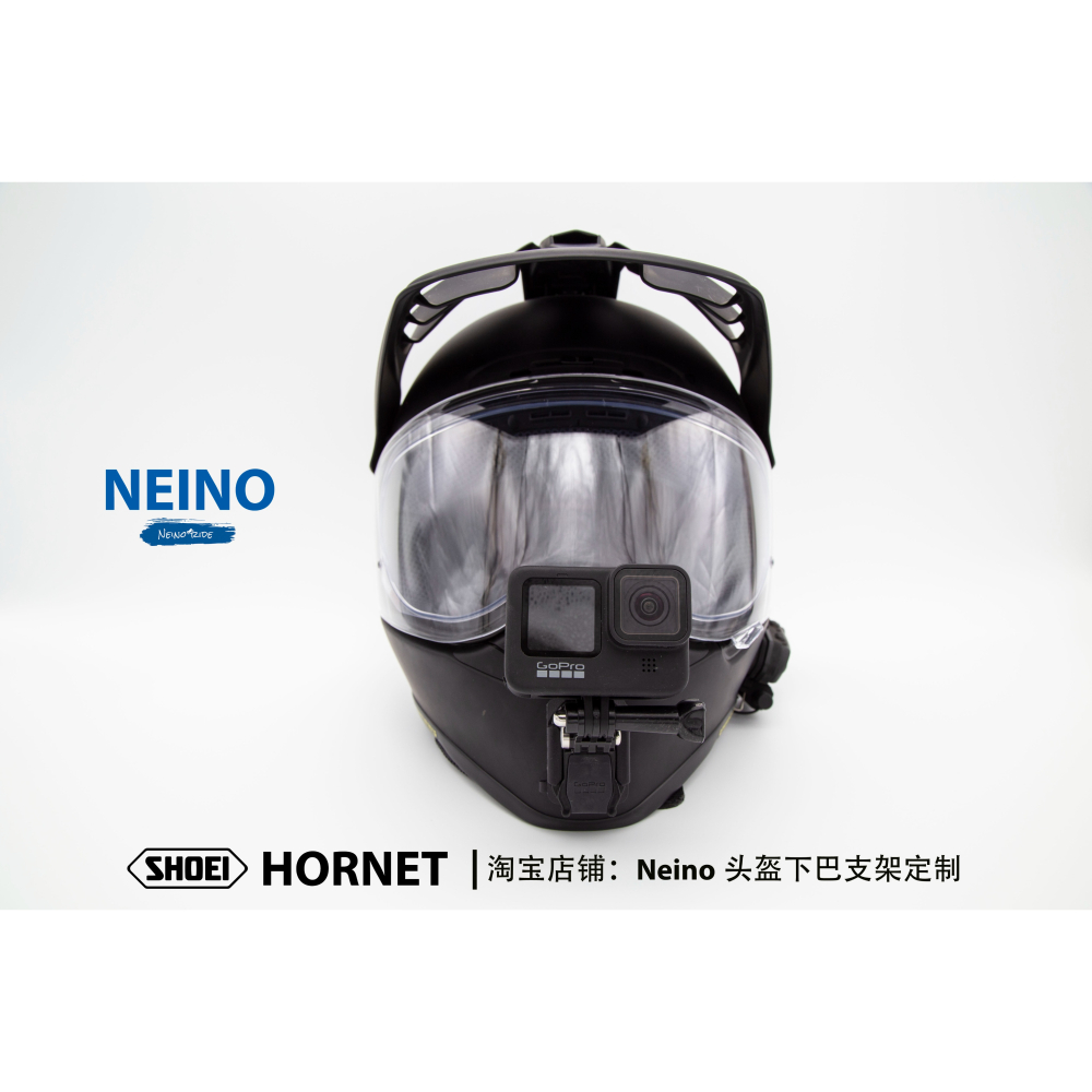 運動相機下巴支架/適用於SHOEI HORNET拉力盔-細節圖3