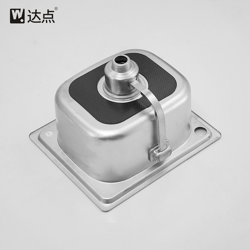 304不銹鋼洗手盆方形壁掛洗臉盆小戶型衛生間掛墻式小號家用面盆-細節圖5