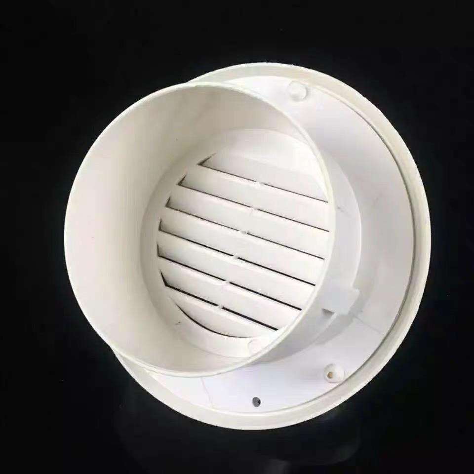 PVC風帽外墻出風口防雨帽防風罩油煙機通風口蓋透氣帽塑料排風口-細節圖3