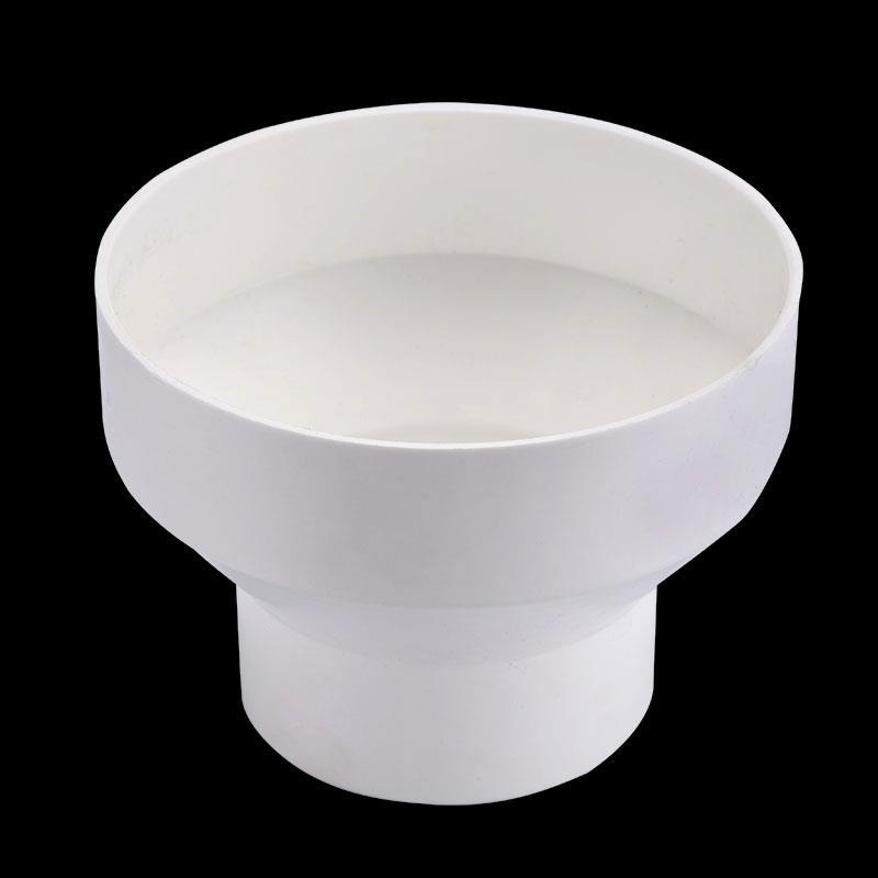 塑料變徑圈接頭100轉75mm加厚新款內外160轉150轉120管道油煙機。-細節圖4