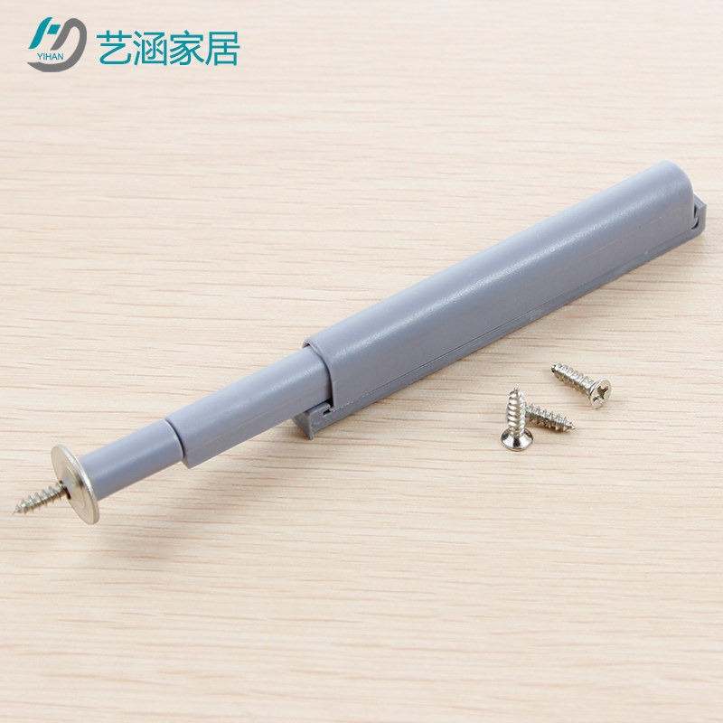 加粗櫃門反彈器阻尼按壓式隱形門鉸鏈磁碰免裝拉手自彈器合頁抽屜-細節圖4