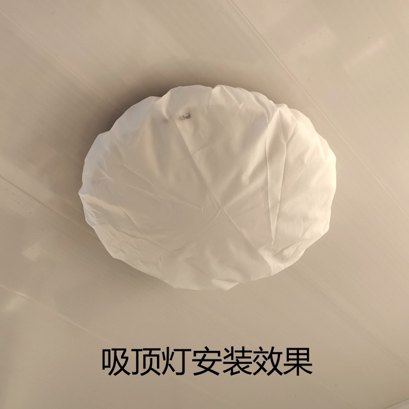 燈罩防刺眼嬰兒布套白色臺燈吊燈吸頂燈柔光罩布套遮光罩擋光板臺-細節圖4
