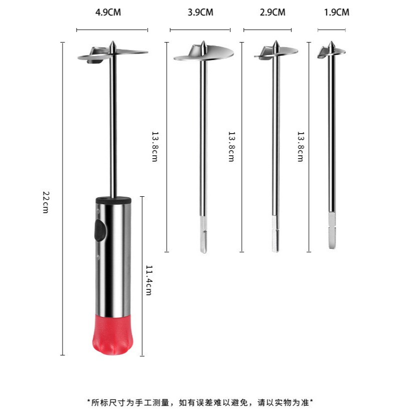 新品304不銹鋼蔬果取芯器花樣挖心旋轉器 蘋果梨抽芯器廚房工具-細節圖8