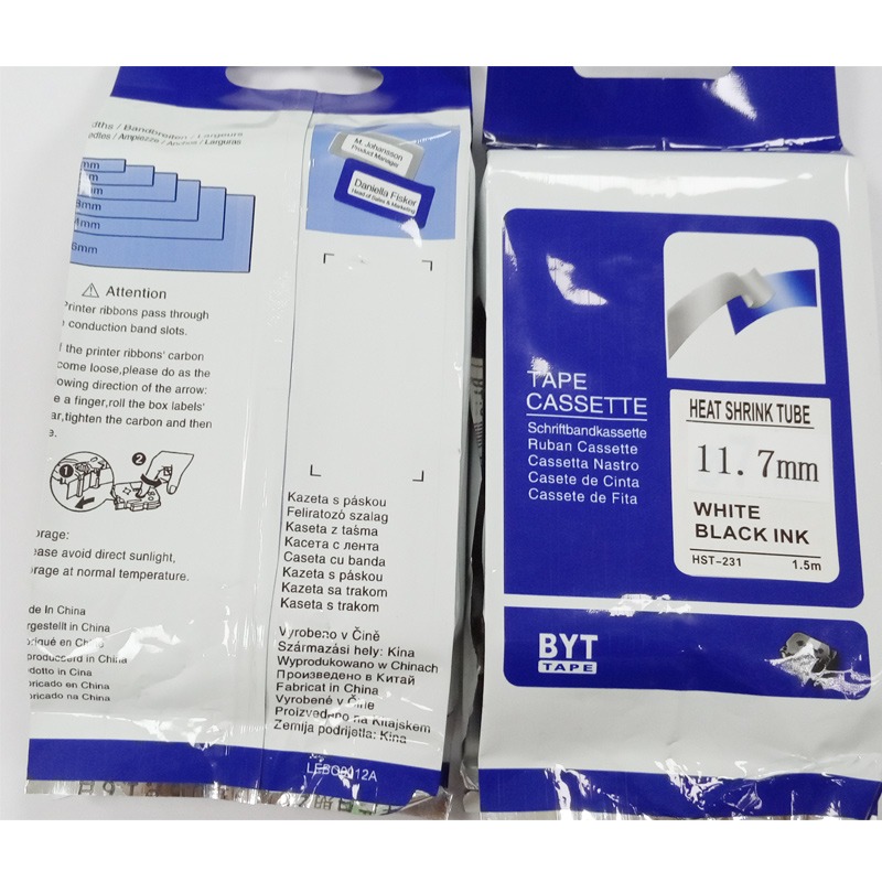 PT-D450/18RZ/E100B適用於兄弟標簽機熱縮管 收縮管 阻燃管-細節圖4
