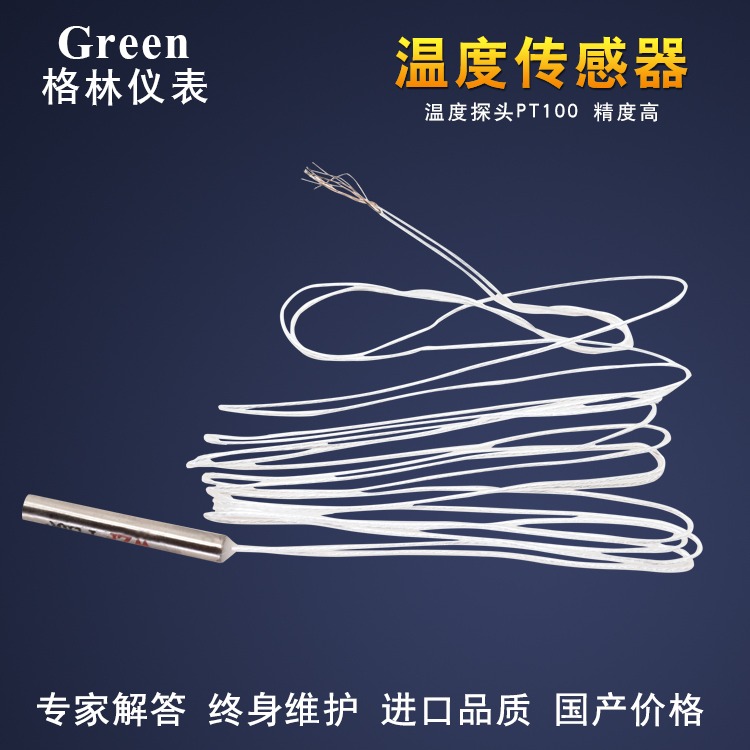 精密PT100溫度傳感器WZP-PT100熱電偶/阻 PT100鉑電阻/溫度探頭-細節圖4