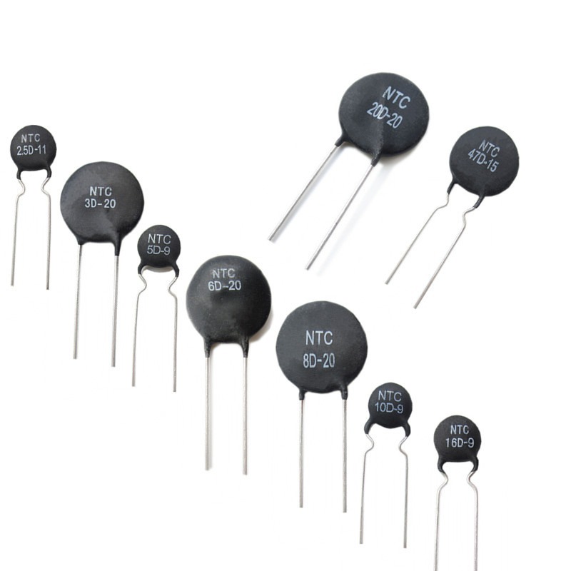 NTC熱敏電阻器20D-20負溫度系數20D 20直插熱敏電阻-細節圖3