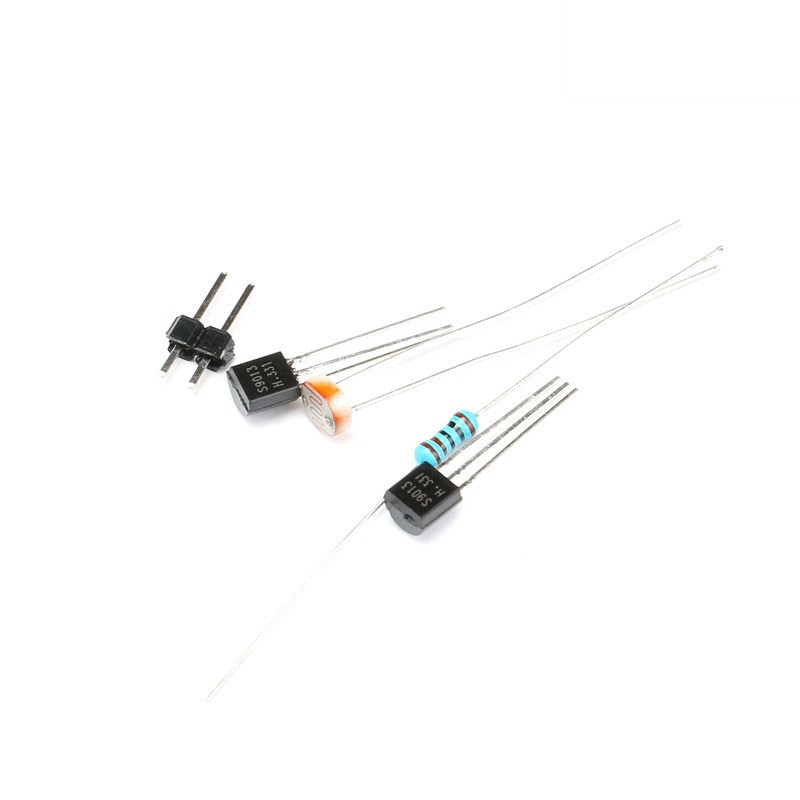 簡易光控感應開關套件 光敏電阻+三極管/初學者趣味DIY電子製作-細節圖4