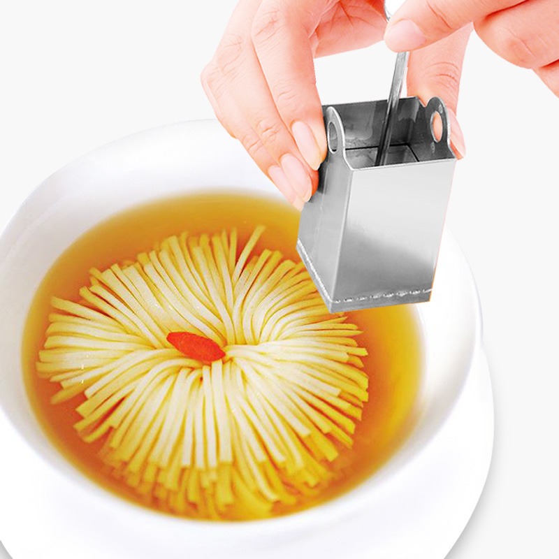 不銹鋼豆腐刀豆腐切絲模具DIY造型創意盤飾酒店餐廳廚房工具-細節圖2
