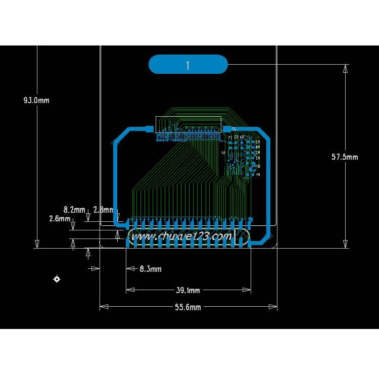野火3.2寸液晶屏TFT 帶電阻觸摸屏幕 ILI9341 送STM32源代碼-細節圖3