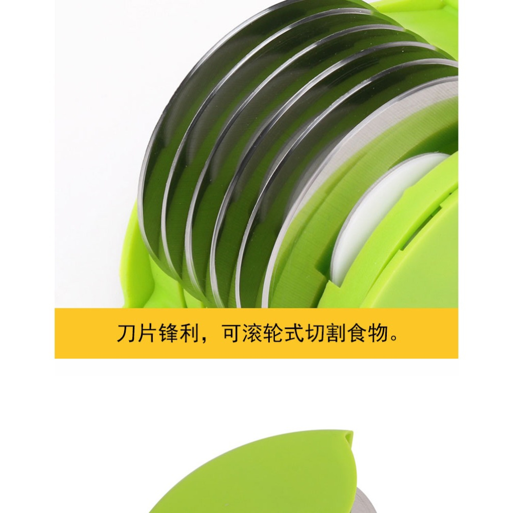 六輪切蔥器多功能創意滾輪切菜器碎菜器辣椒切段器居家廚房小工具-細節圖10