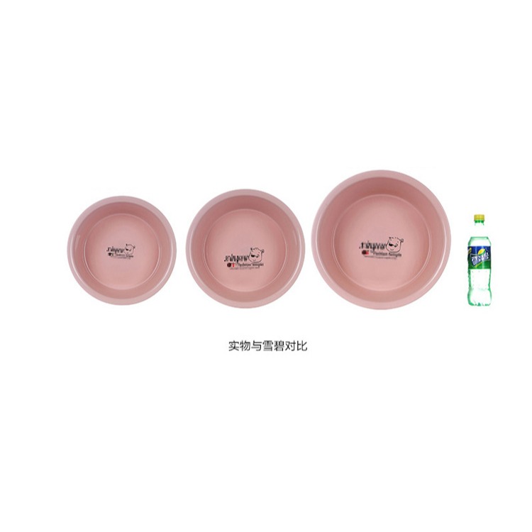 加厚塑料洗臉盆家用大號洗菜盆洗衣服小盆子嬰兒臉盆洗衣盆洗腳盆-細節圖7