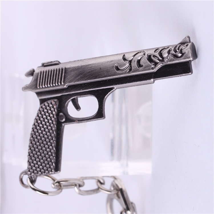 火線武器QBZ95阻擊步槍MP5槍模AK47火麒麟金屬鑰匙扣包包掛件-細節圖4