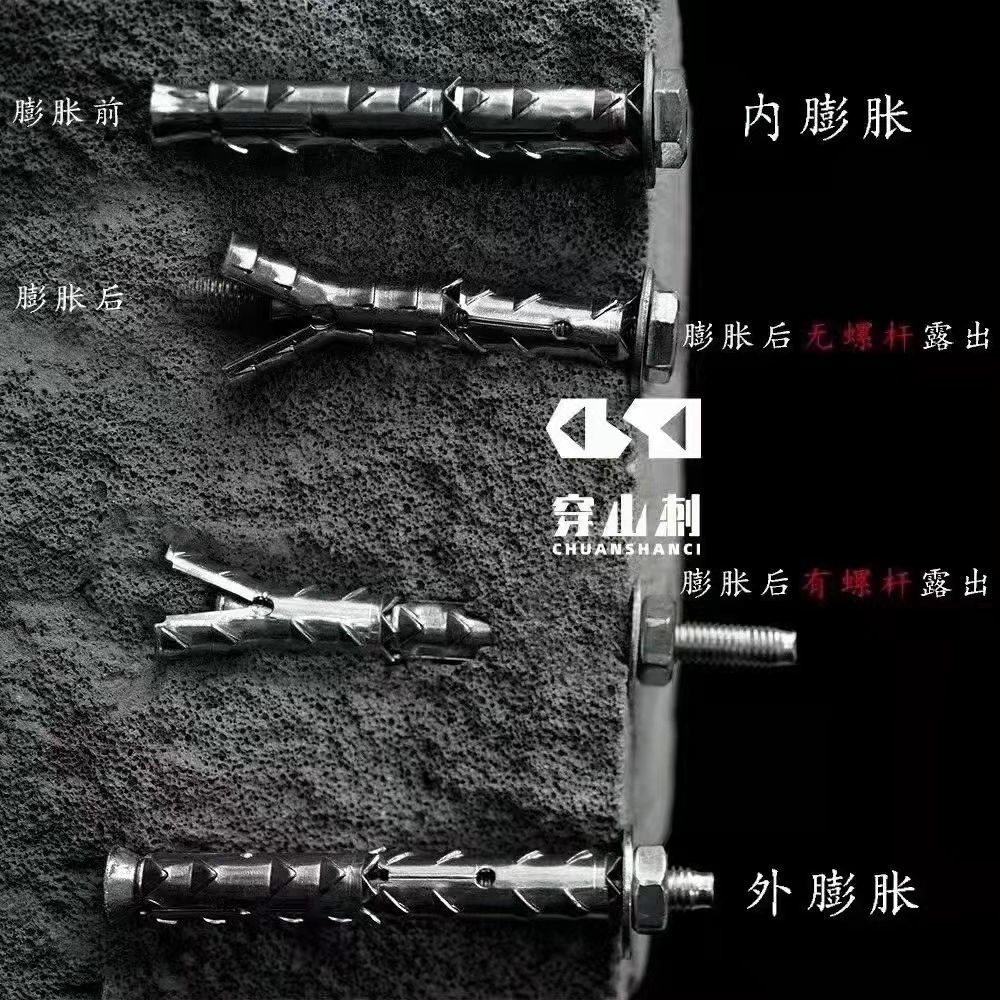 麪包磚砌塊磚多孔磚螺栓加氣塊輕體磚輕質氣泡磚專用阻旋膨脹螺絲-細節圖5