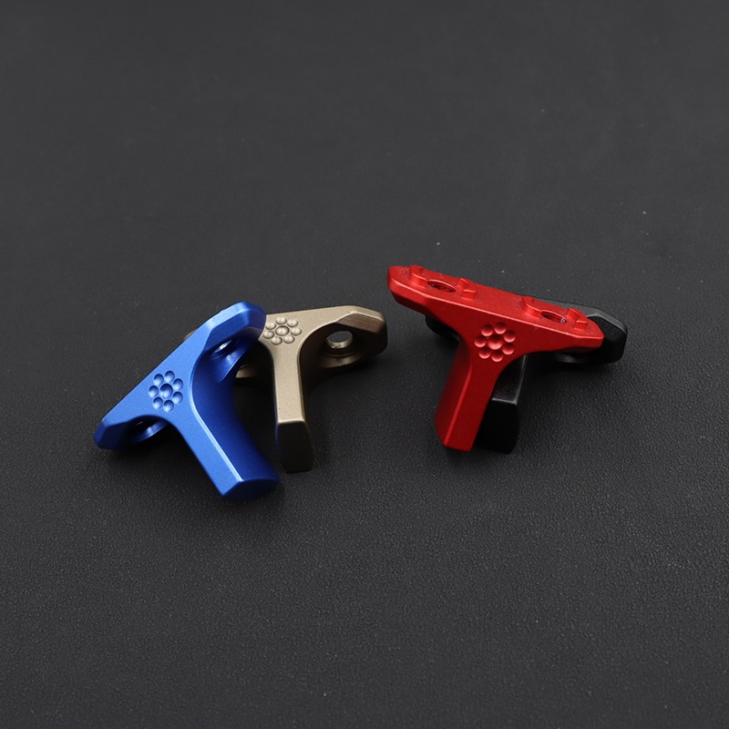 戶外戰術金屬迷你阻手器Mlok 友?防禦keymod系統櫻花防滑器-細節圖4