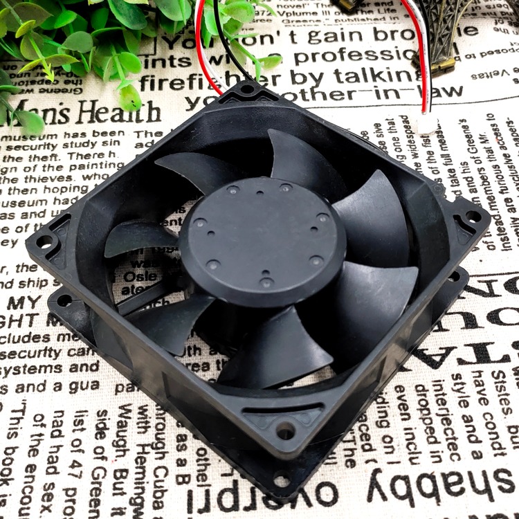 MNB 3612KL-04W-B66 12V 0.68A 9釐米 9038 大風量帶熱敏電阻風扇-細節圖3