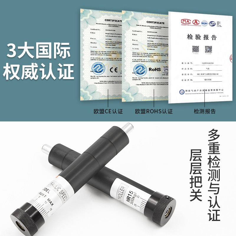 HR油壓緩沖器SR液壓阻尼器60減震15穩速30 80 100 120 150 3140-細節圖2
