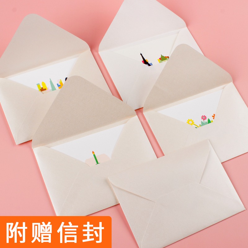 立體3D折疊賀卡兒童生日感謝卡ins風簡約唯美祝福卡片創意畢業明信片空白手寫留言卡父親節教師節送老師-細節圖5