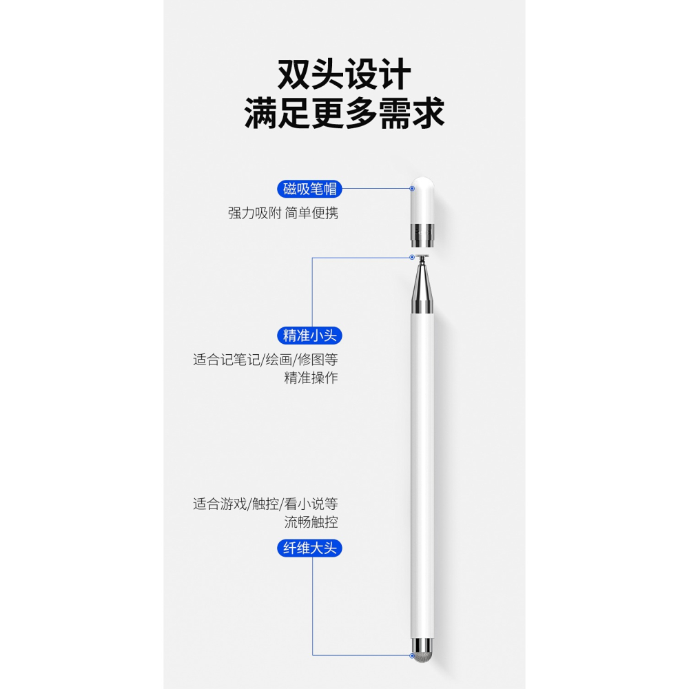適用於蘋果手機電容筆ipad筆觸控筆平板iphone13/12觸屏mini手寫筆pro air4/3手繪畫觸摸屏幕細頭被-細節圖9