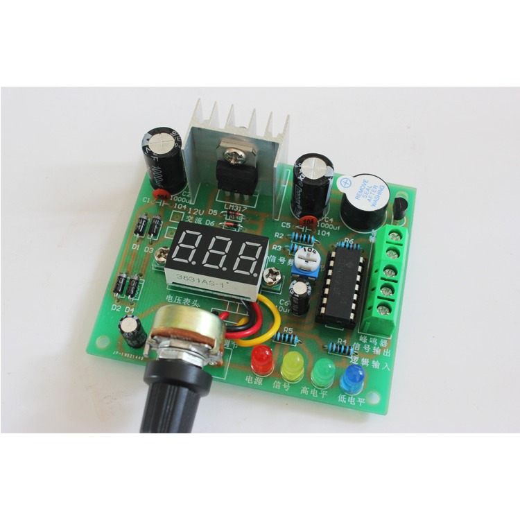 LM317可調穩壓電源板套件 直流電源實訓焊接組裝 電子DIY製作散件-細節圖2