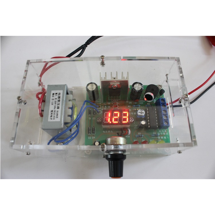 LM317可調穩壓電源板套件 直流電源實訓焊接組裝 電子DIY製作散件-細節圖8