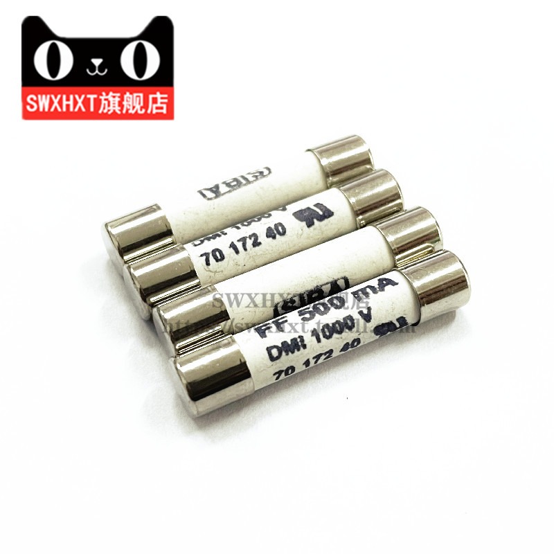 FF500mA萬用表保險絲管 SIBA DMI 1000V 6X32福祿克用陶瓷熔斷器-細節圖3