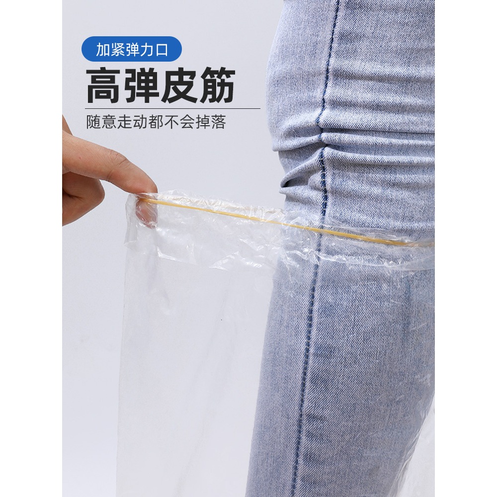 雨鞋女防水防滑夏季雨靴加厚耐磨鞋套一次性中高筒水鞋兒童成人男-細節圖3