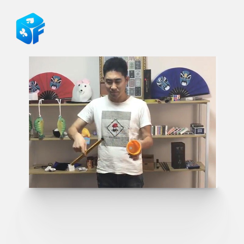高品質棒變花 羽毛花 閃現花束 空盆出花 舞臺魔術道具 花類魔術-細節圖2