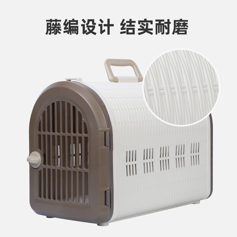 愛麗思寵物貓包外出便攜籠小型貓狗泰迪兔子手提斜跨隔尿板寵物包-細節圖2