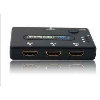 HDMI高清切換器 三進一出 switch 3X1分配器帶遙控 支持1080p/3D-細節圖4