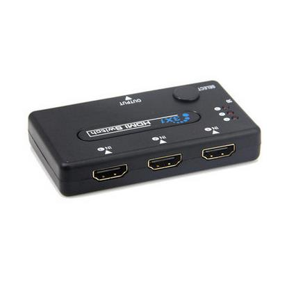 HDMI高清切換器 三進一出 switch 3X1分配器帶遙控 支持1080p/3D-細節圖5
