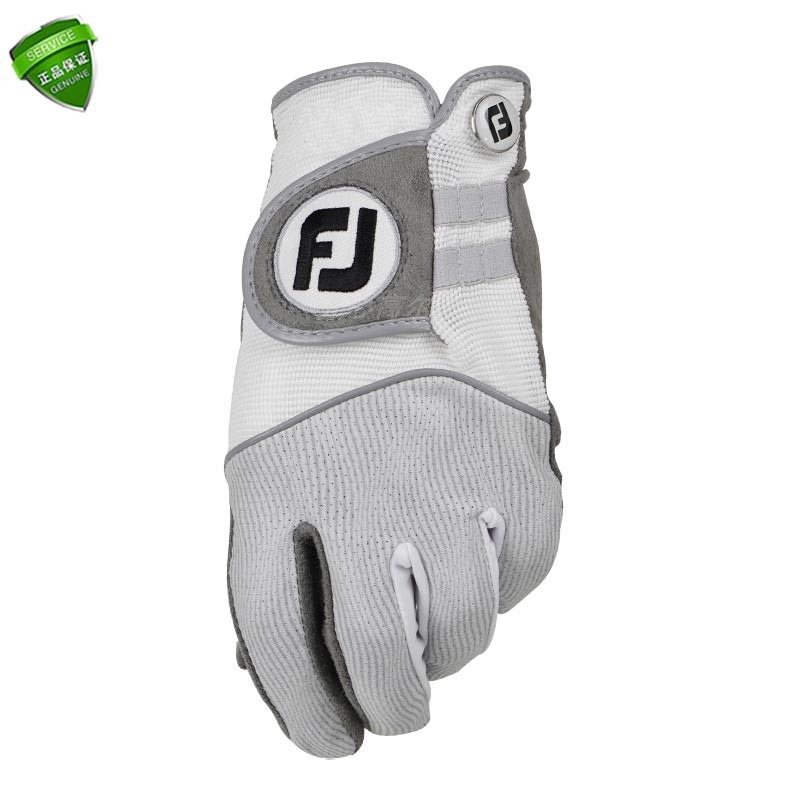 FootJoy 男士高爾夫手套 FJ RainGrip 高性能雨天出汗單只布手套-細節圖4