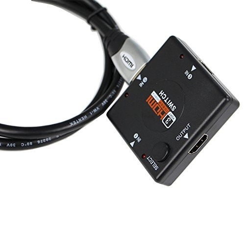 ZMT  HDMI三口切換器支持1080P 3進1出三進一出解決電視接口不夠-細節圖2