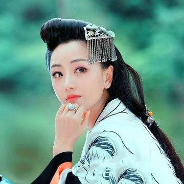 古裝假發包全發絲軟牛角雲中歌漢式造型古風cos演出靜賴聽香假發-細節圖4