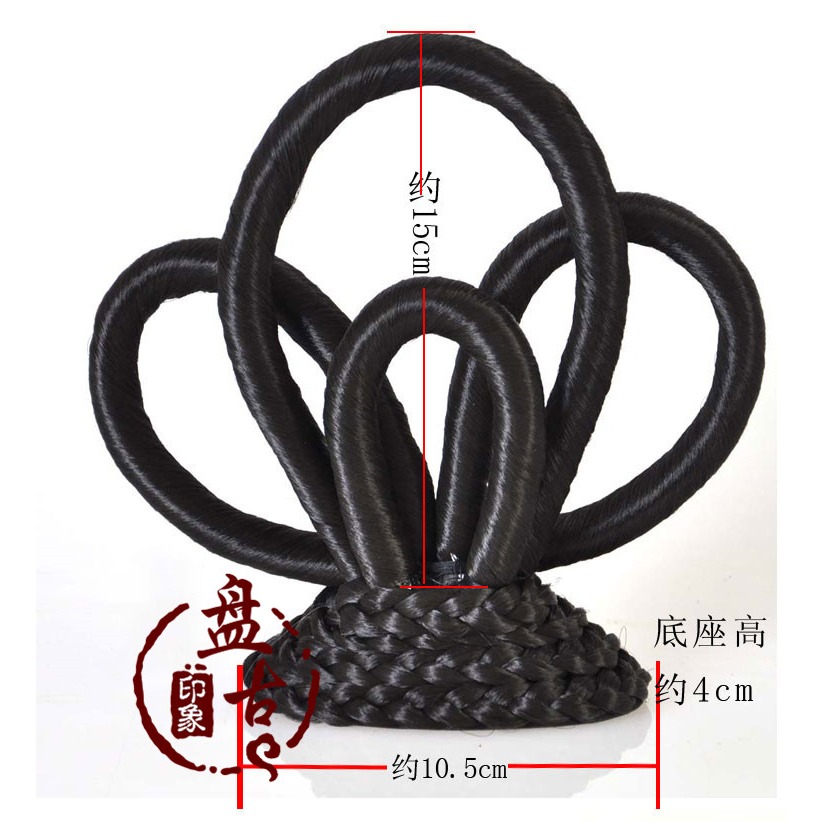 古裝假發大唐古韻古代假發發髻演出飛天cos造型發包古裝頭飾假發-細節圖2