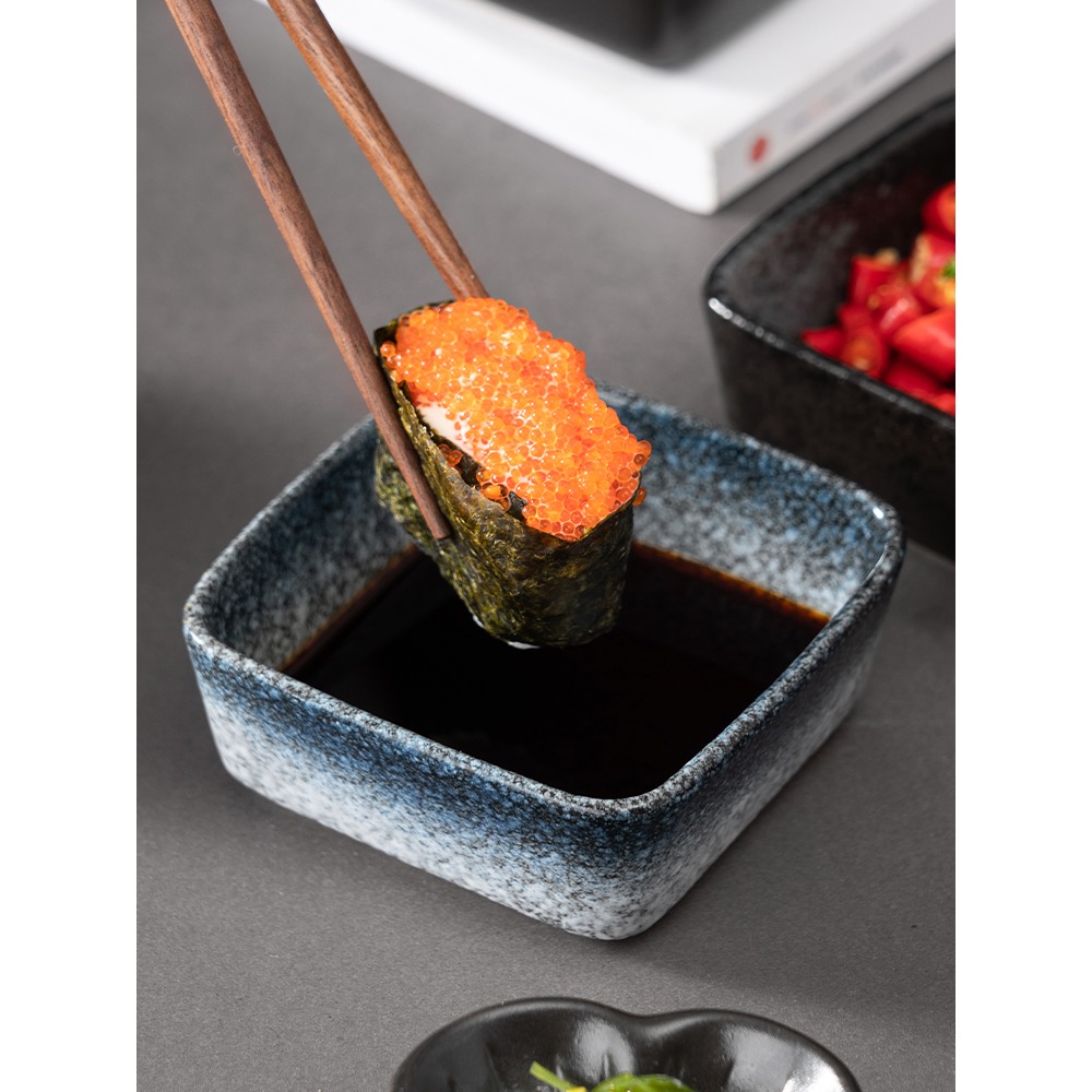 味碟家用日式蘸料碟陶瓷火鍋調味碟醬料碟好看小喫碟醋碟油碟子-細節圖3