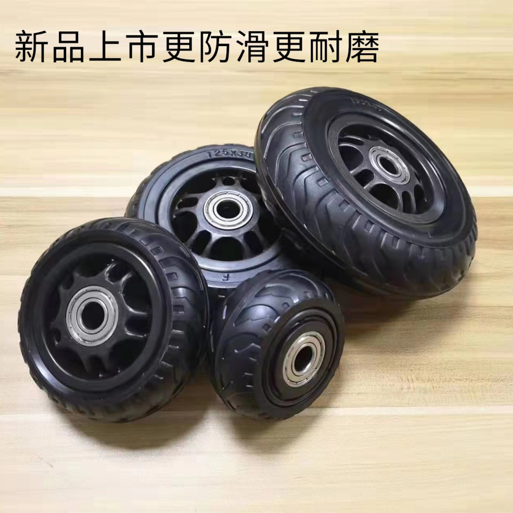 拉貨小推車折疊手推車平板車家用搬運車拖車快遞便攜手拉車購物車-細節圖3