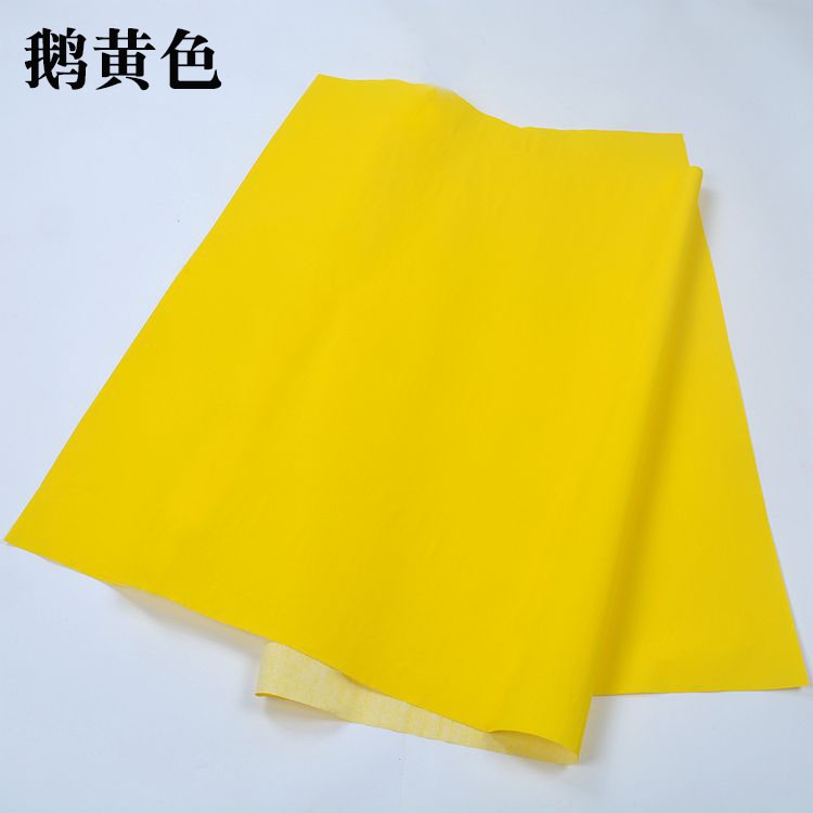 四尺大紅色彩色十種顏色單面十色剪紙刻紙窗花作品用書法對聯宣紙-細節圖5