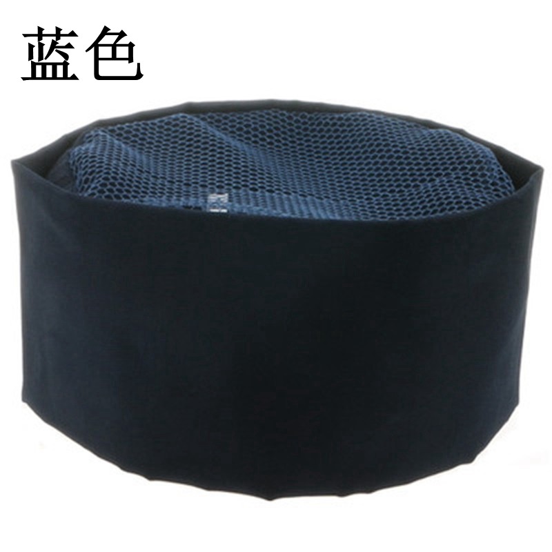 日式壽司帽廚師帽料理餐廳包頭帽男女服務員廚師工作帽子純色布帽-細節圖7