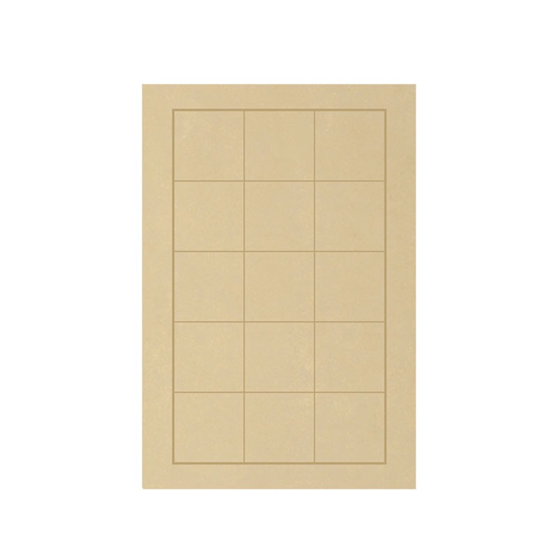 【怡墨軒】七分熟純手工毛邊青竹小楷書法日課紙中楷篆書隸書練習創作宣紙小楷用紙半生半熟鎏金蠟染宣紙大楷-細節圖5