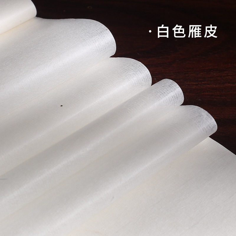 【怡墨軒】雁皮蟬翼 熟宣蟬翼超薄蟬翼小楷書法作品臨摹拓印工筆畫創作熟宣7分熟熟宣超薄宣紙拉力好熟宣宣紙-細節圖4