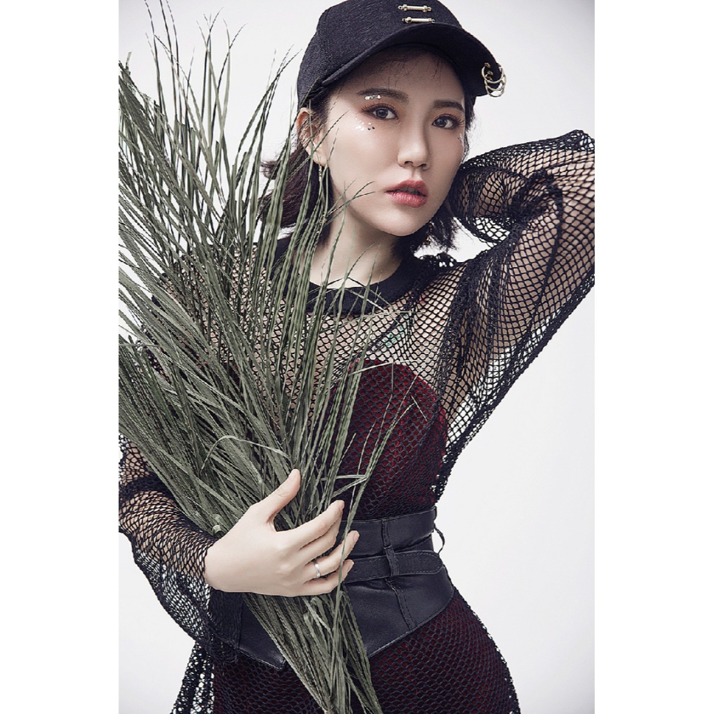 年會酒吧女歌手DJ演出服透視舞臺裝 影樓主題網眼鏤空寫真攝影服-細節圖5